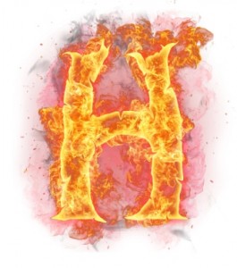 bigstock-Fire-letter-H--29759531