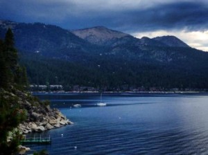 Teammate Beth's stunning photo of beautiful Lake Tahoe